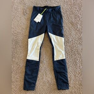 NWT Craft Women’s Glide Wind Ski Tights | Size: Medium | Color: Blue and white